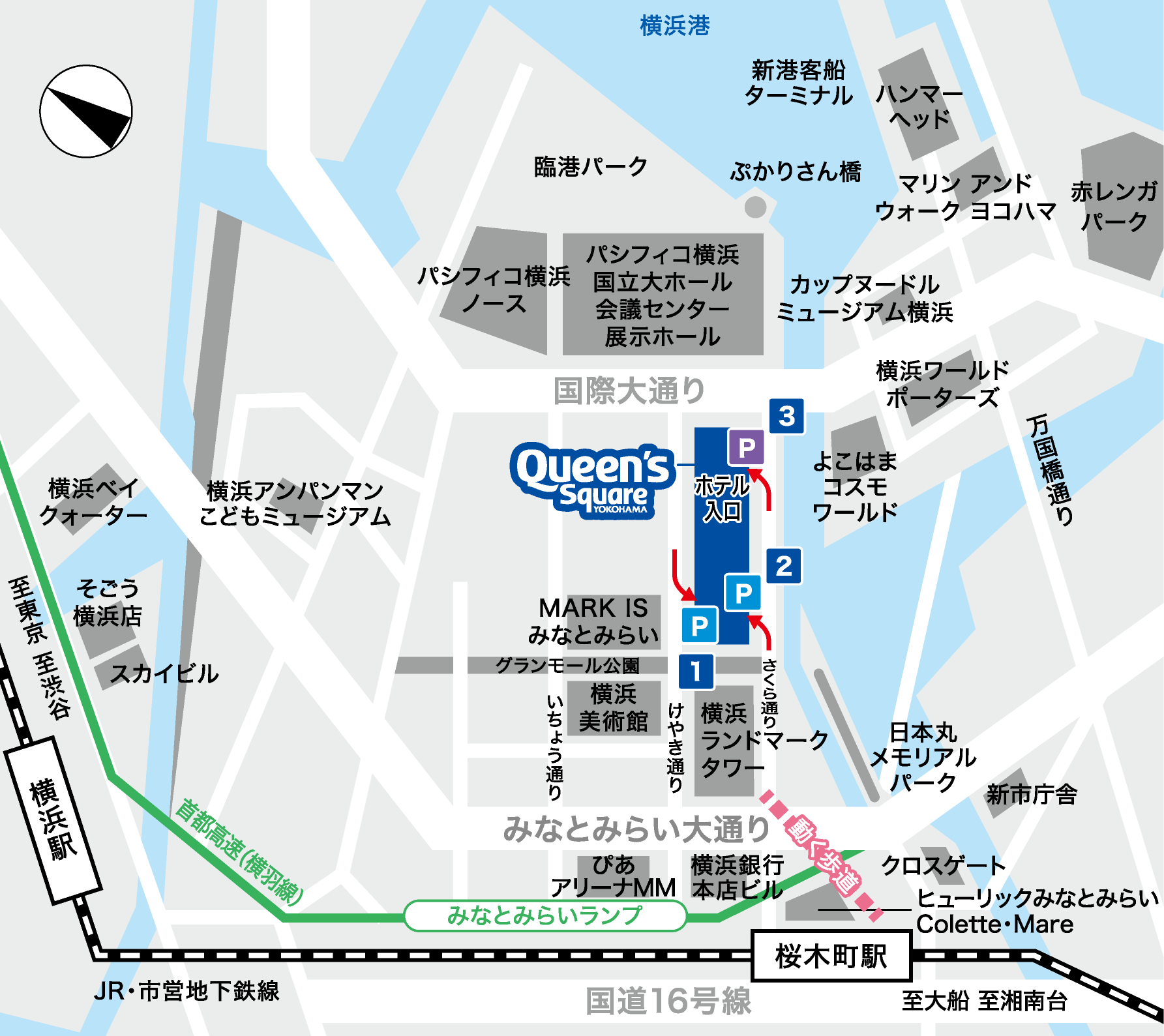 駐車場のご案内