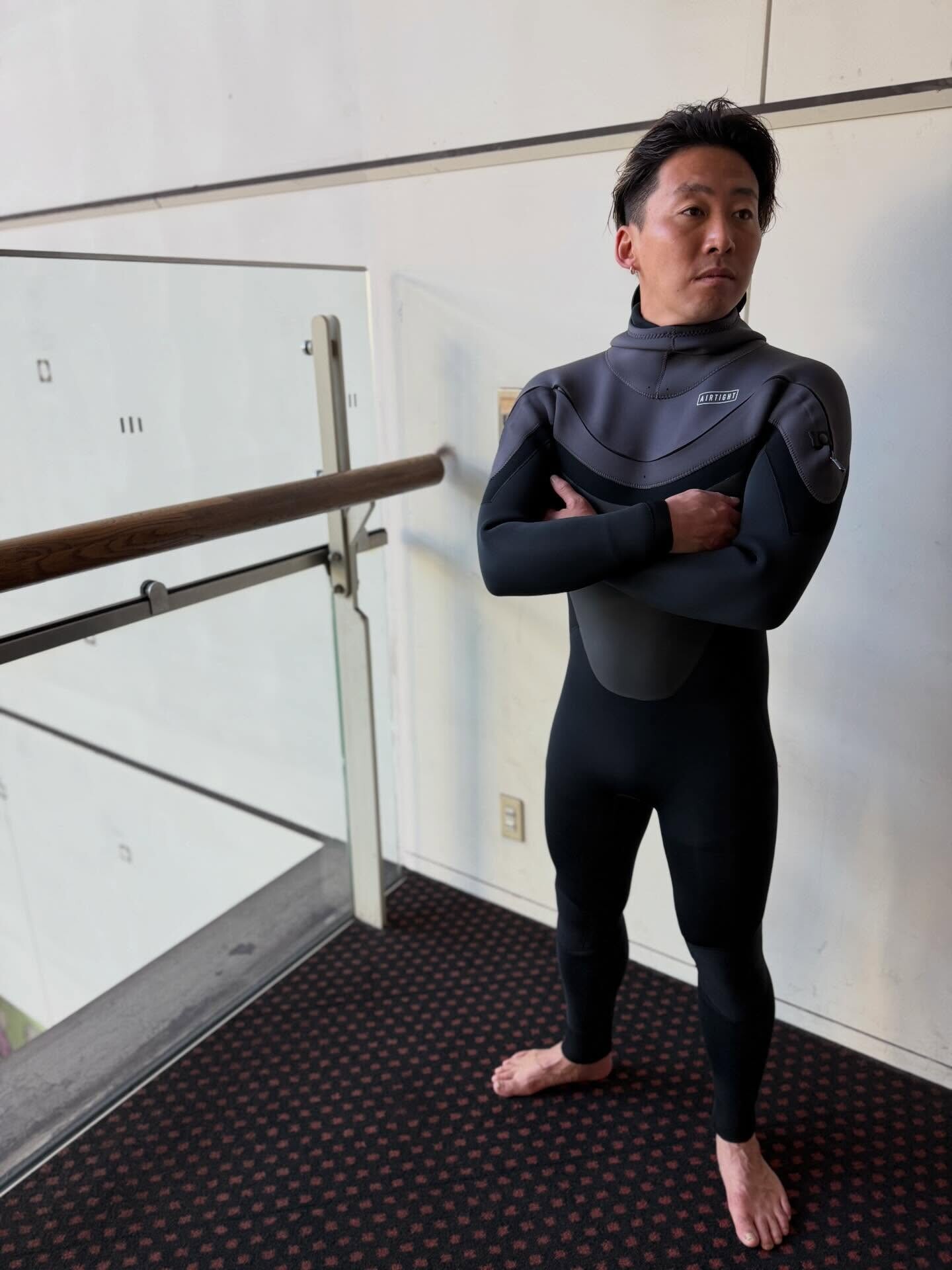 AIRTIGHT ドライスーツ ブラック AIRTIGHT ドライスーツ ブラック AIRTIGHT-