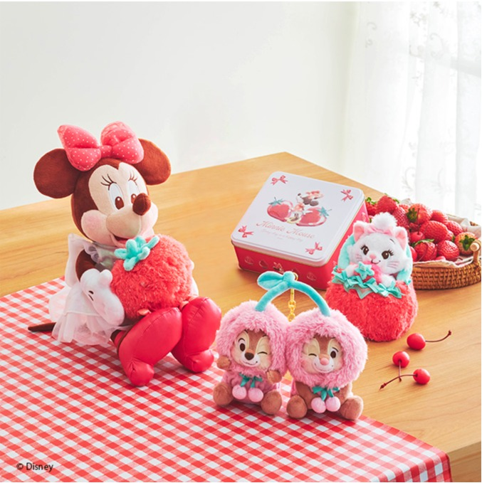ミニーマウスやマリーと甘いフルーツをテーマにした新コレクション