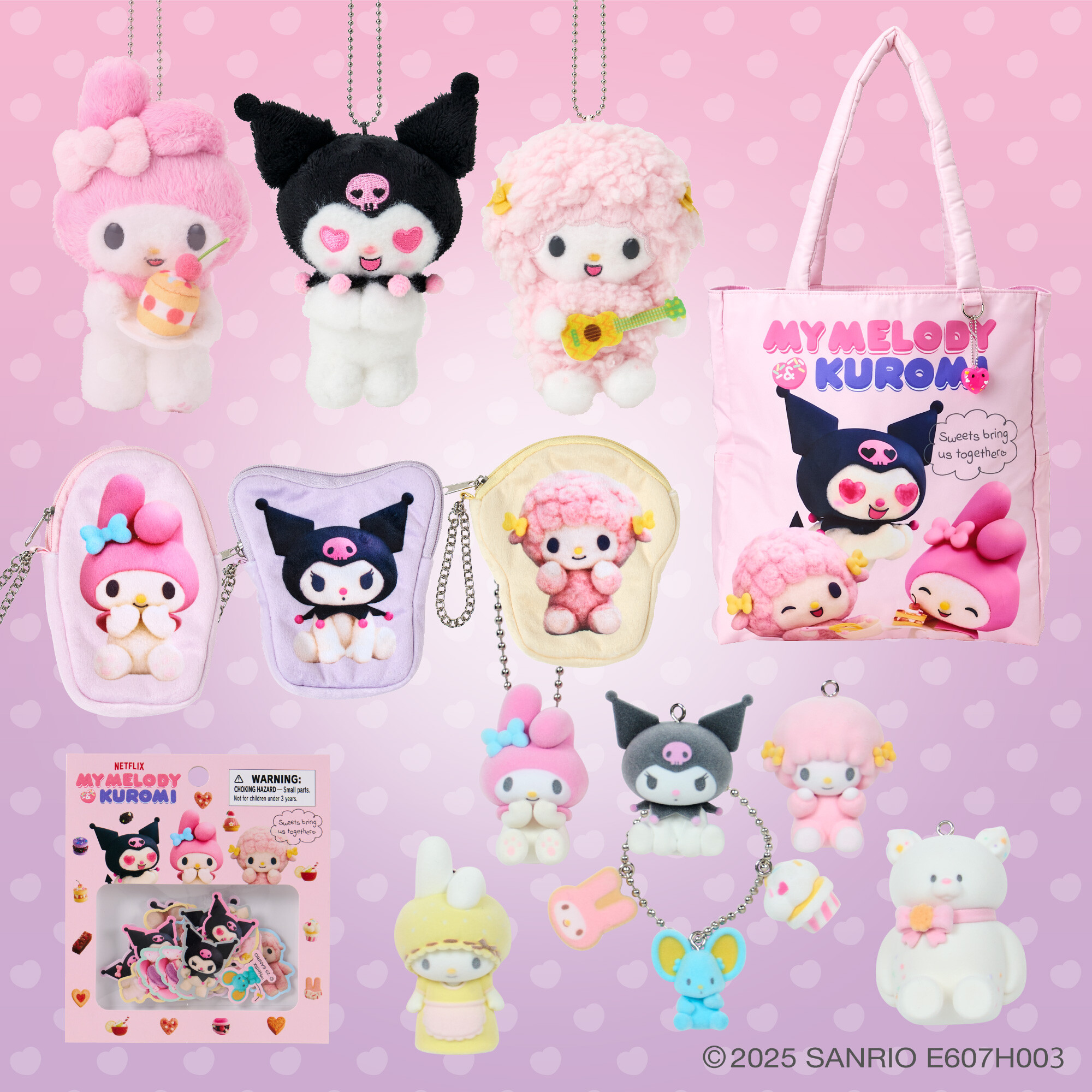 📺Netflixオリジナルアニメ「My Melody &Kuromi」デザインシリーズ
