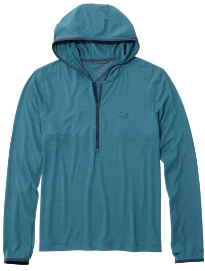 WEEKLY PICK UP ！   SunSmart® Coolpro Half-Zip Hoodie