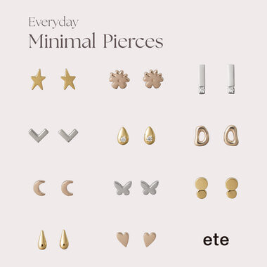 Everyday Minimal Pierces