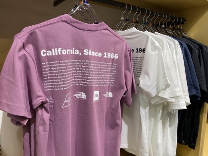 ノースフェイス新作Tシャツ入荷しました～💛
