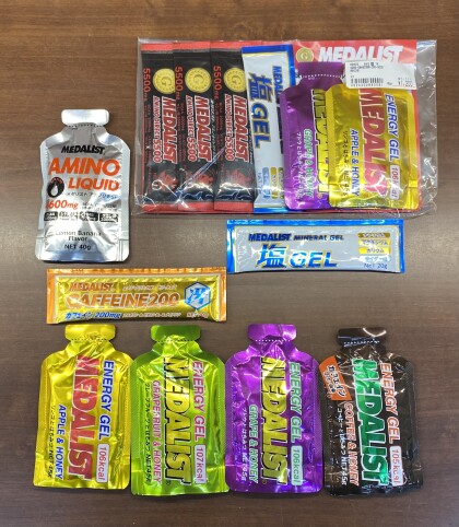 メダリストのエネルギー補給食はいかがですか🏃‍♂️？