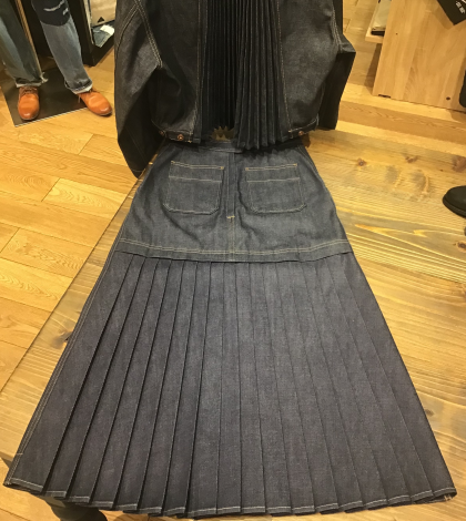 新作プリーツスカート入荷しました。