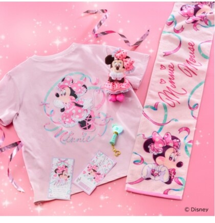 アイドル姿のミニーをコンセプトにした、とびきりキュートな新コレクションをディズニーストアで順次発売