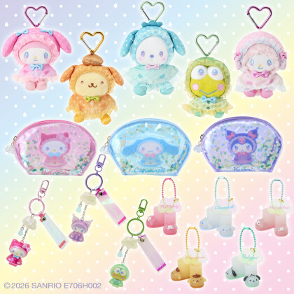 🩷🧡ぬいぐるみ雑貨/スウィートレインコレクション🌧️☂️