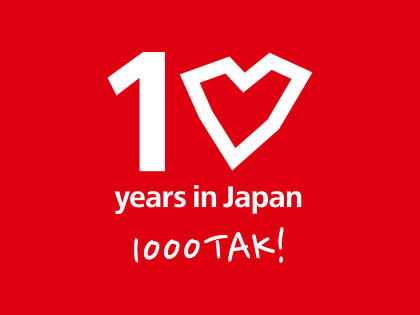 ＼日本で10年のありがとう／