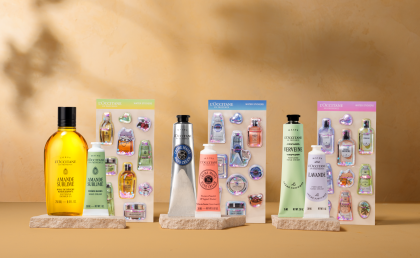 L’OCCITANE en Provence × サンスター文具 50周年特別企画 ウォーターシールキット