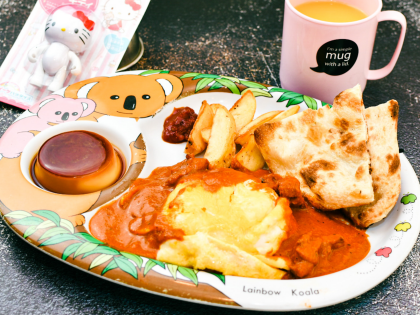 お子様セット《オムレツカレー》！おもちゃ付き！