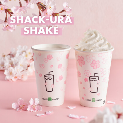 春限定の【桜シェイク】