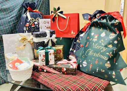 クリスマスラッピング始めました🌲🎁🎅✨