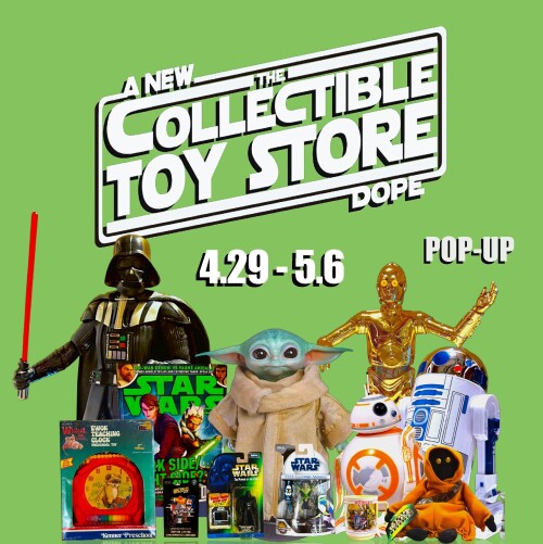【予告】「A NEW DOPE コレクティブル トイストア」オープン