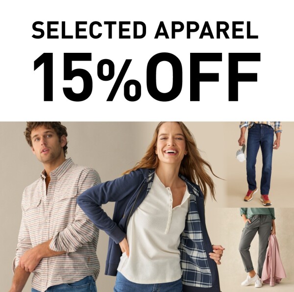 SELECTED APPARELS 15%OFF