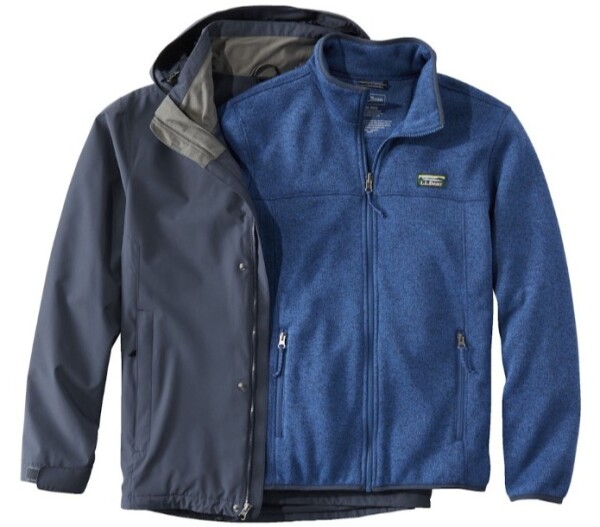 WEEKLY PICK UP！  Sweater Fleece 3-in-1 Jacket