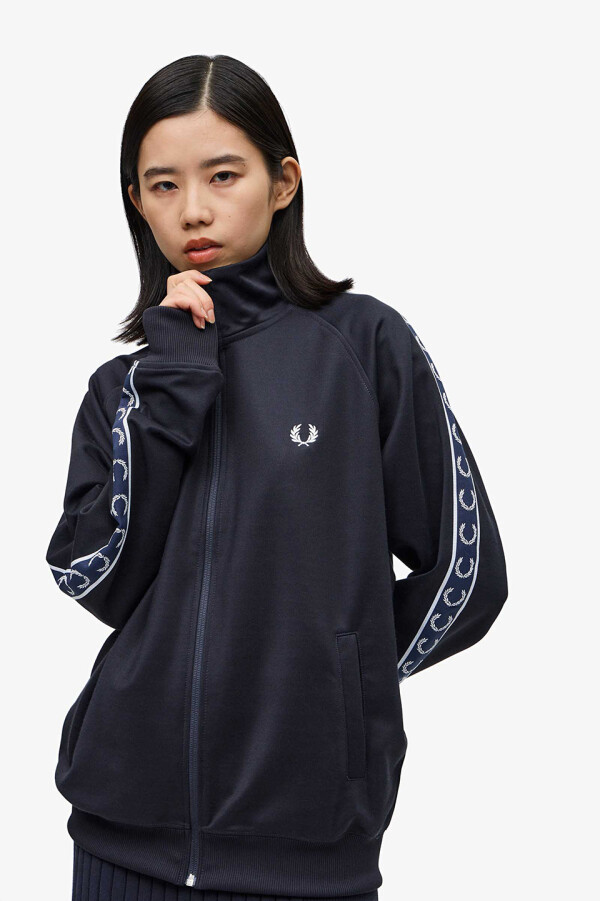 Contrast Tape Track Jacket