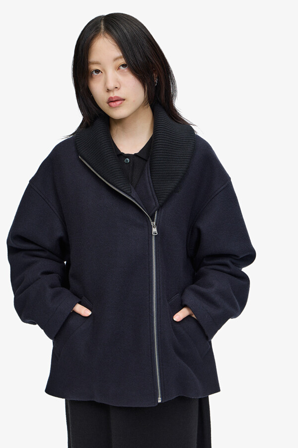 Chunky Rib Jacket