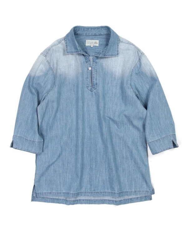 Safari掲載 INDIGO SKIPPER SHIRT