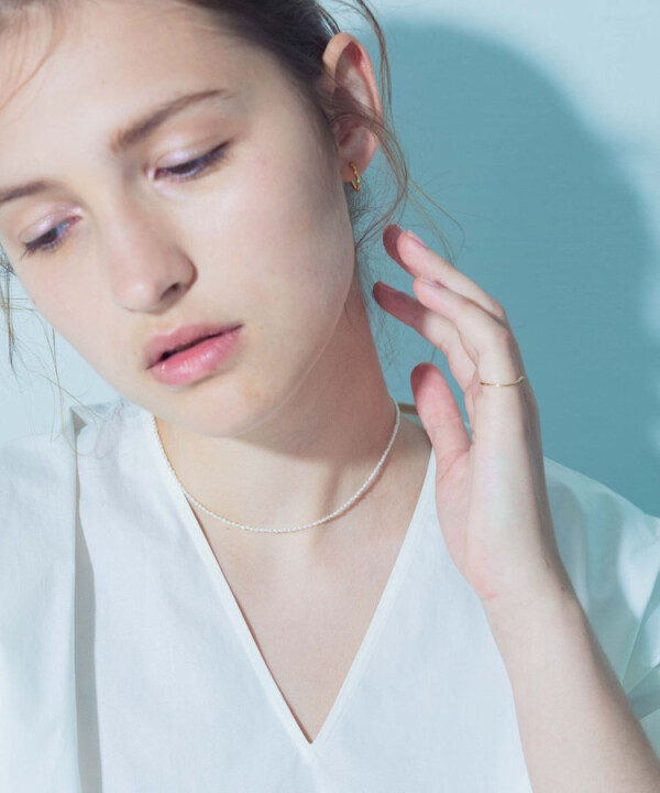 Pearl Necklace -K10-