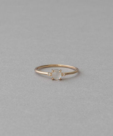Layered Ring -Color Stone-