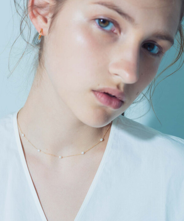 Pearl Necklace -K10-