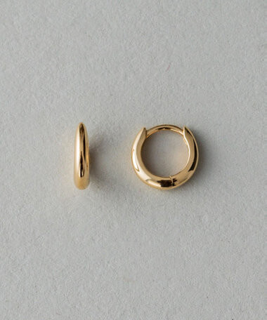 Hoop Pierce -K18/Platinum-