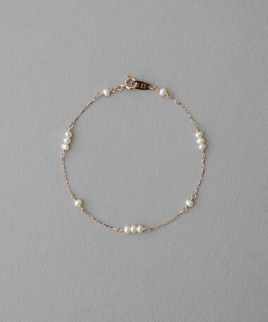 Station Bracelet -Pearl-