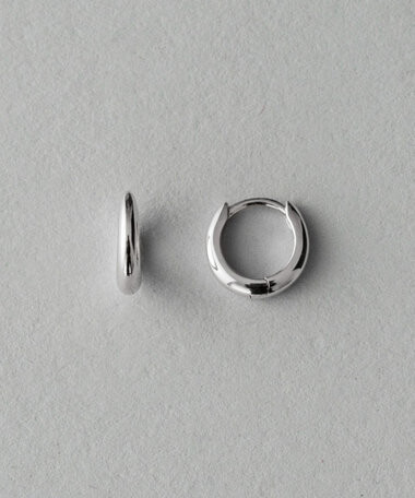 Hoop Pierce -K18/Platinum-