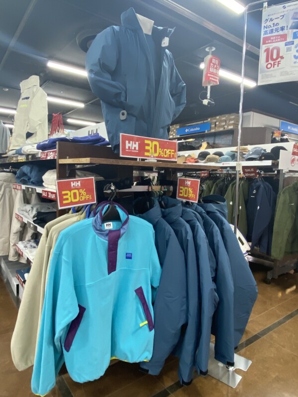 アウトドアブランドSALEのご紹介！！