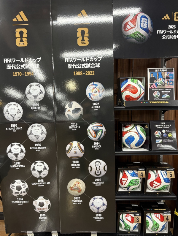 2026W杯　５号公式試合球【トリオンダ　TRIONDA】　４号公式試合レプリカモデル