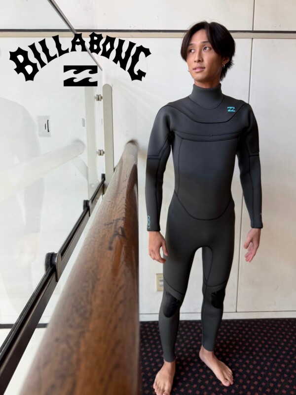 【BILLABONG　ームラサキスポーツ限定フルスーツー 🔥 GULLWINGZIP NATURAL 5×3mm 🔥】