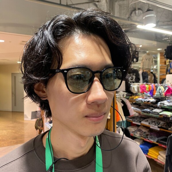 【冬でもサングラス🕶️】