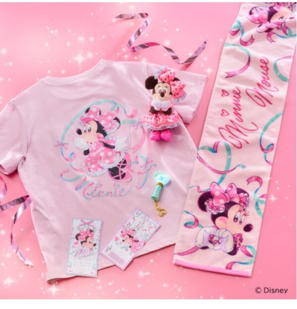 アイドル姿のミニーをコンセプトにした、とびきりキュートな新コレクションをディズニーストアで順次発売
