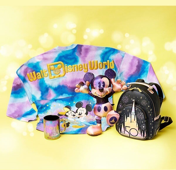 "ウォルト・ディズニー・ワールド・リゾート50周年グランドフィナーレを彩るコレクションがディズニーストアに登場！ 「Walt Disney World 50th Celebration」を1月10日(火)より発売"