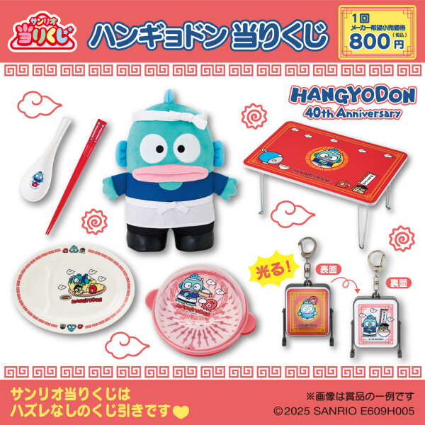 🧸シナモロールNEWデザインシリーズ/ハンギョドン当りくじ🍥