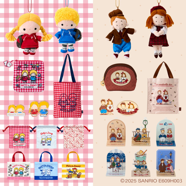 🎒パティ&ジミー❤ザ ボードビルデュオ新アイテム🐶