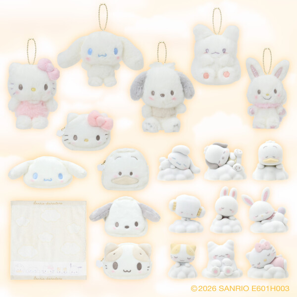 ☁しろふわ雲でおひるねデザインシリーズ😌💤