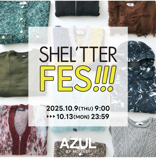 SHEL'TTER FES開催！！