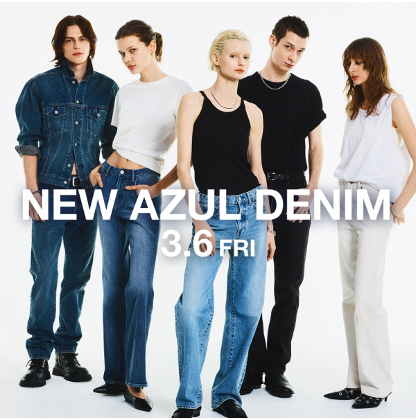 新デニムコレクション「NEW AZUL DENIM」始動
