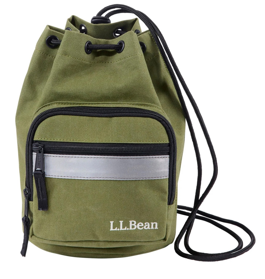 FALL NEW  ！　Vinylon/Cotton Drawstring Pouch