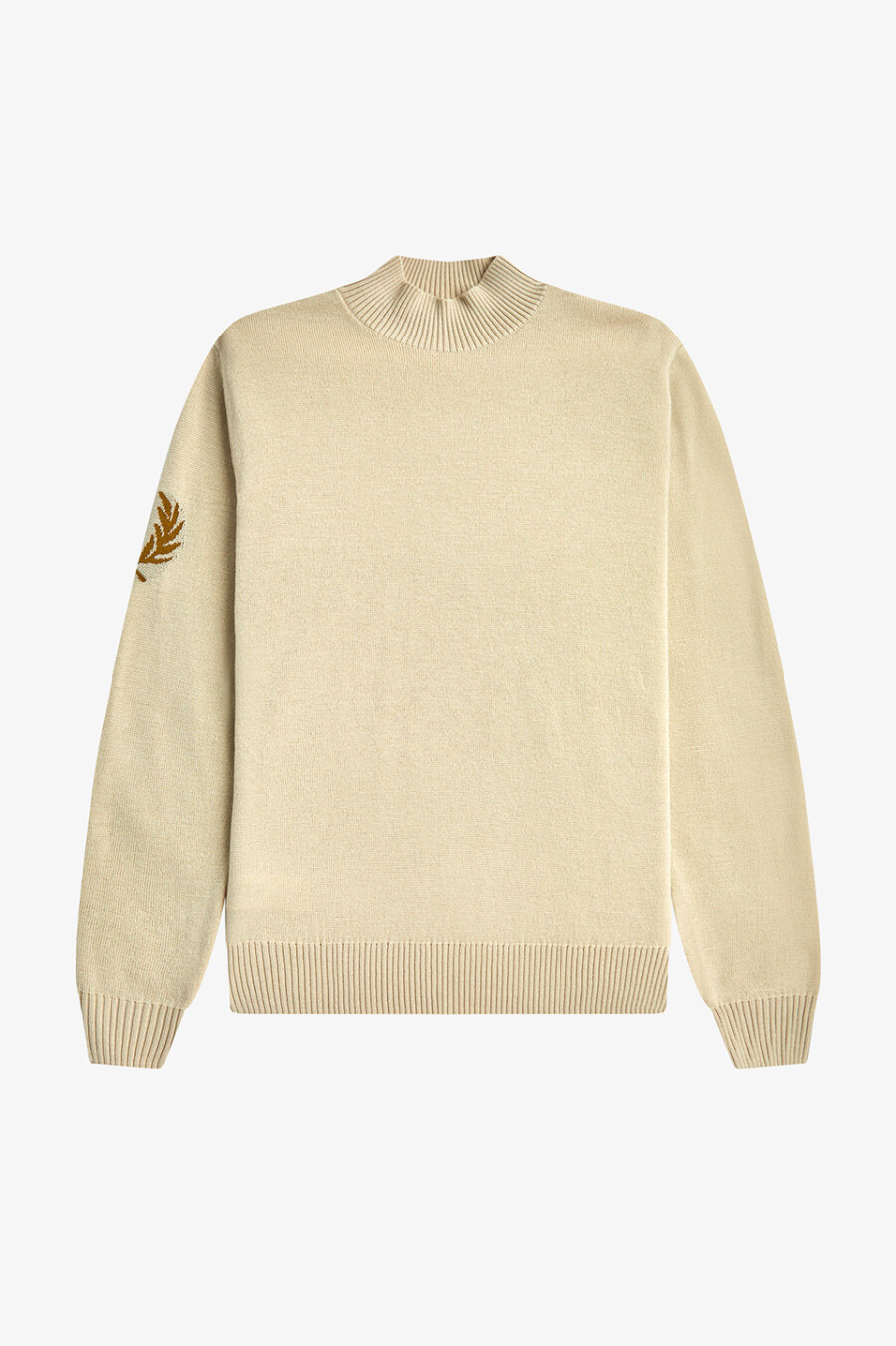 Laurel Wreath Mock Neck Jumper