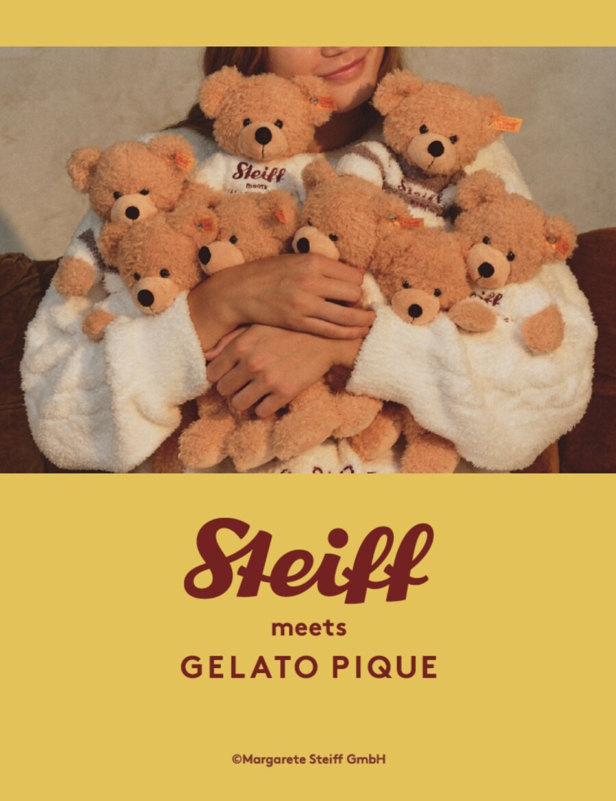 Steiff meets GELATO PIQUE♪