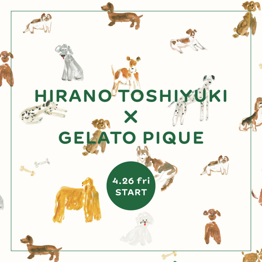 HIRANO TOSHIYUKI × GELATO PIQUE