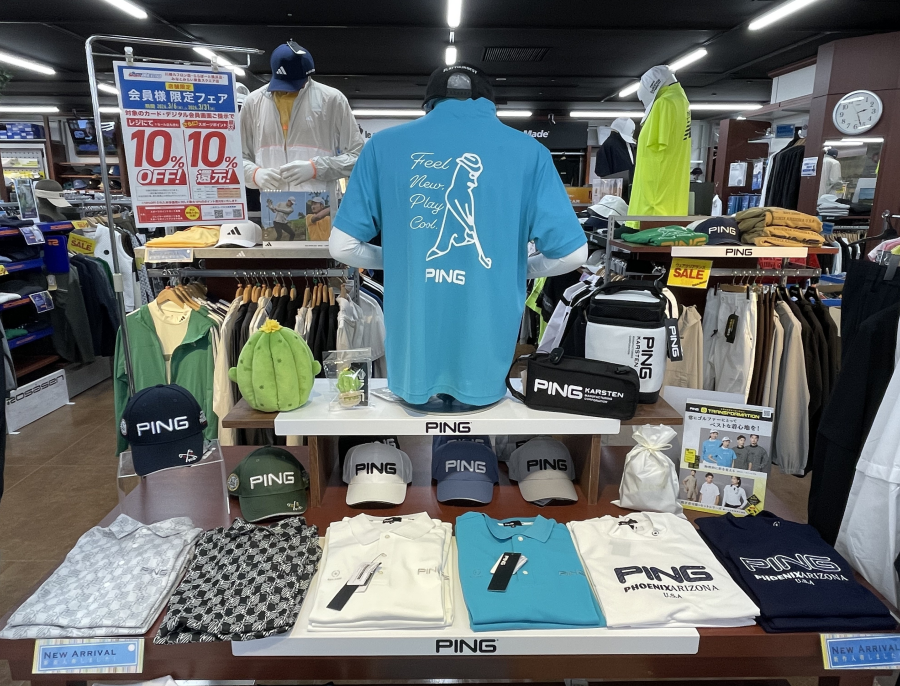 春のゴルフシーズン到来！新作ゴルフウェア続々入荷