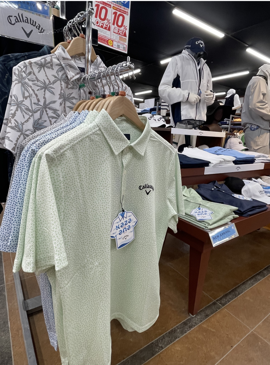 春のゴルフシーズン到来！新作ゴルフウェア続々入荷