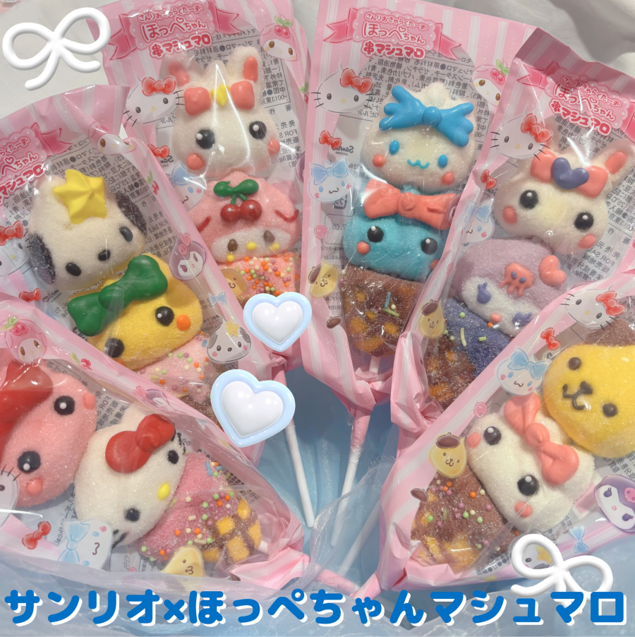 【新商品】サンリオ×ほっぺちゃんマシュマロ入荷！