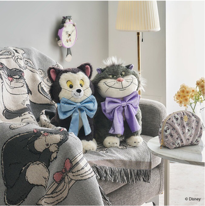 『シンデレラ』のルシファーや『ピノキオ』のフィガロにフィーチャーした新コレクションをディズニーストアで順次発売